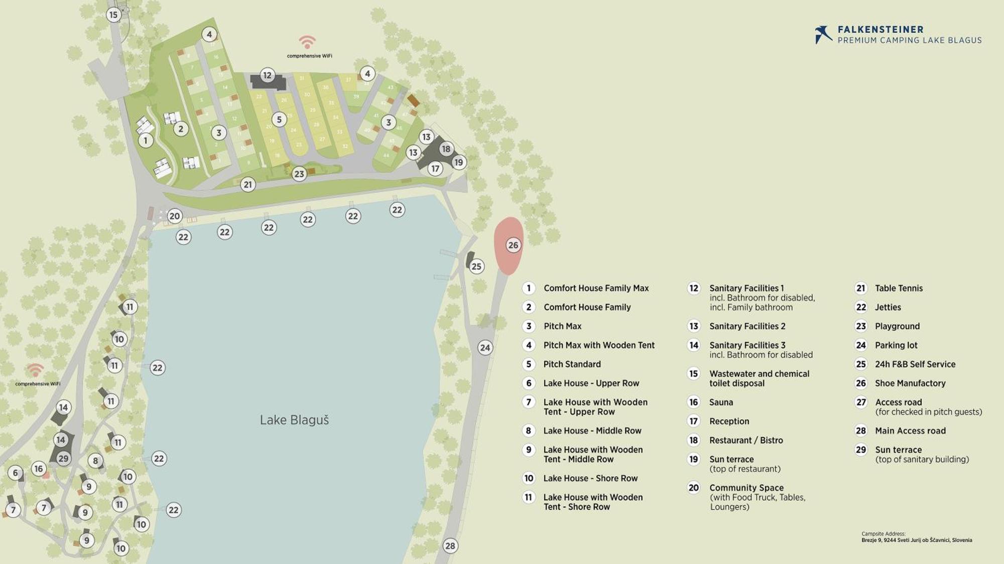 Sveti Jurij ob Scavnici Falkensteiner Premium Camping Lake Blagus מראה חיצוני תמונה